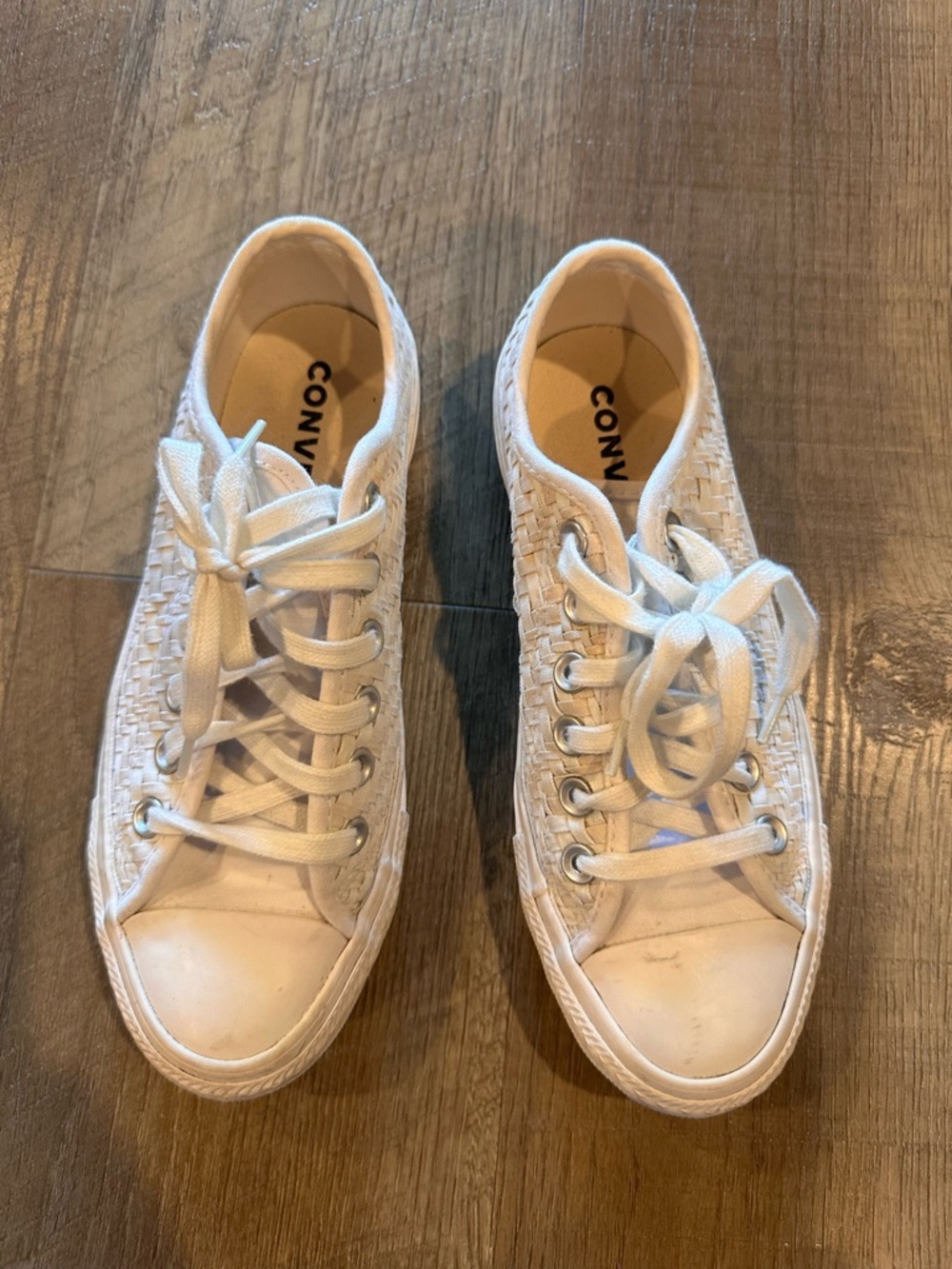 Women's Size 6.5 - Converse Chuck Taylor All Star Low Dream Weave - White